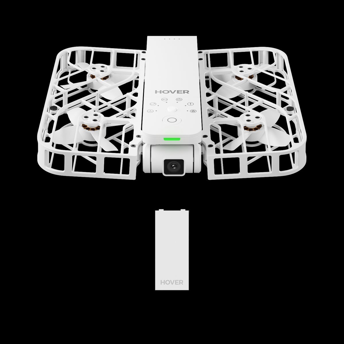 HOVERAir X1 (White), product photo 2 of 3