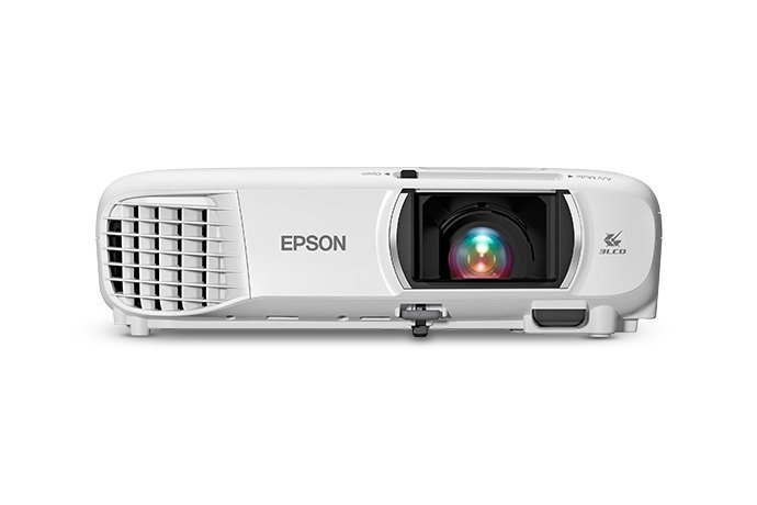 Epson Home Cinema 1080, front view showing the lens, vent grille and 3LCD badge, product photo 1 of 3