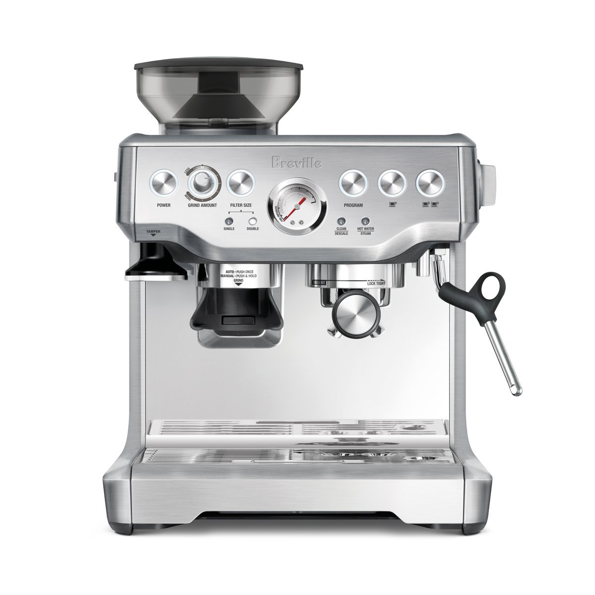 Breville Barista Express Espresso Machine (BES870XL), Brushed Stainless Steel, product photo 1 of 3