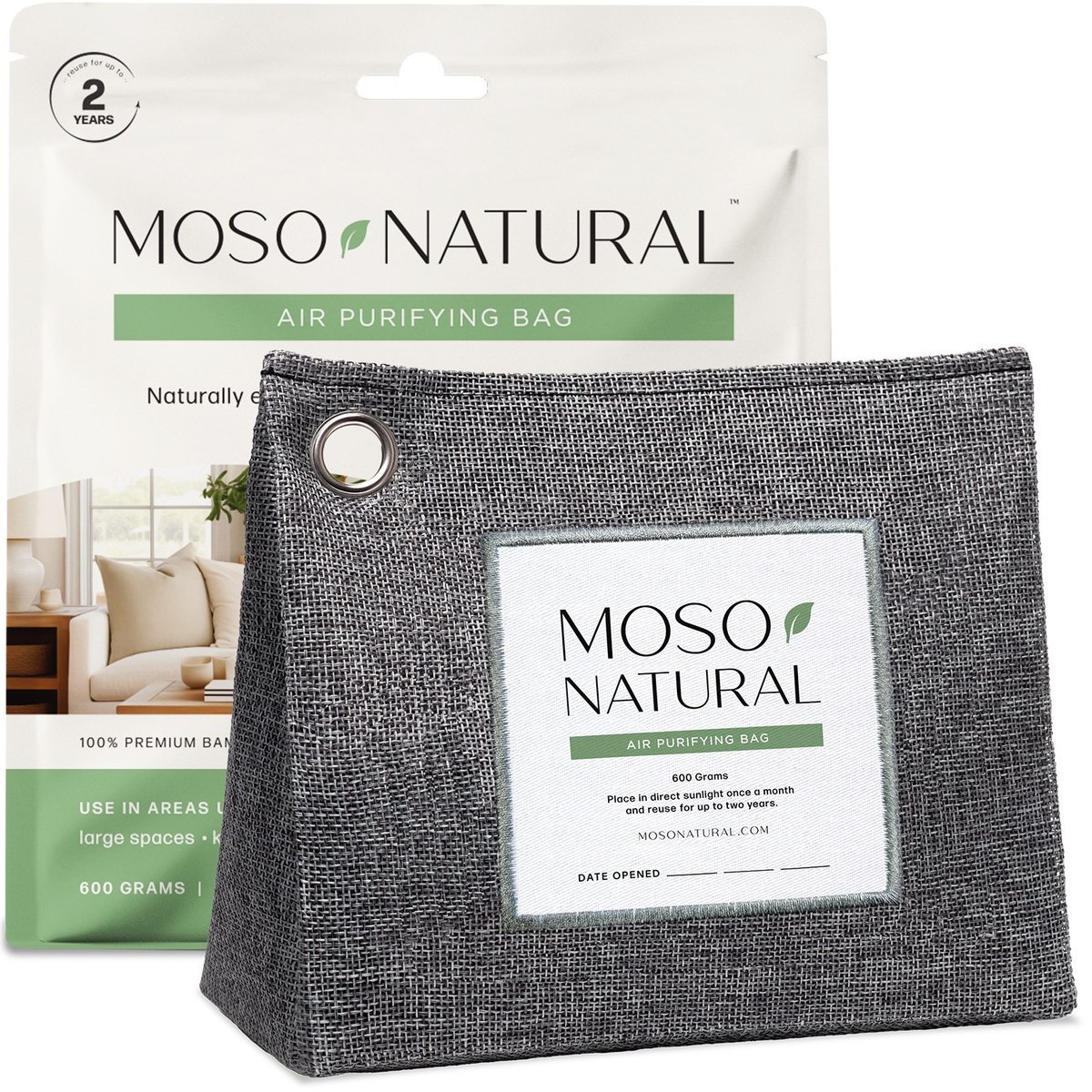 Moso Natural Air Purifying Bag 600g, product photo 2 of 3